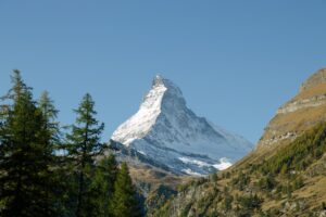 Photo hiking trails in the Alps